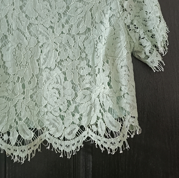 New look lace cropped top in uk 12. - Picture 3 of 7